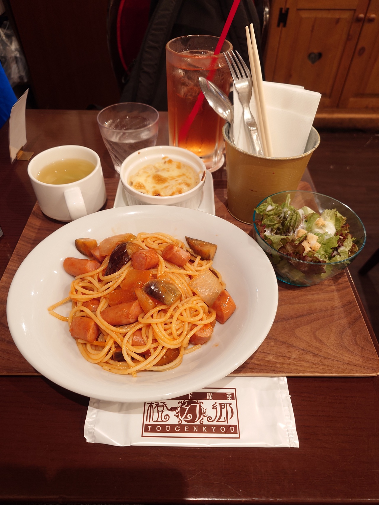 メイドの気まぐれご飯。今回はナポリタン。