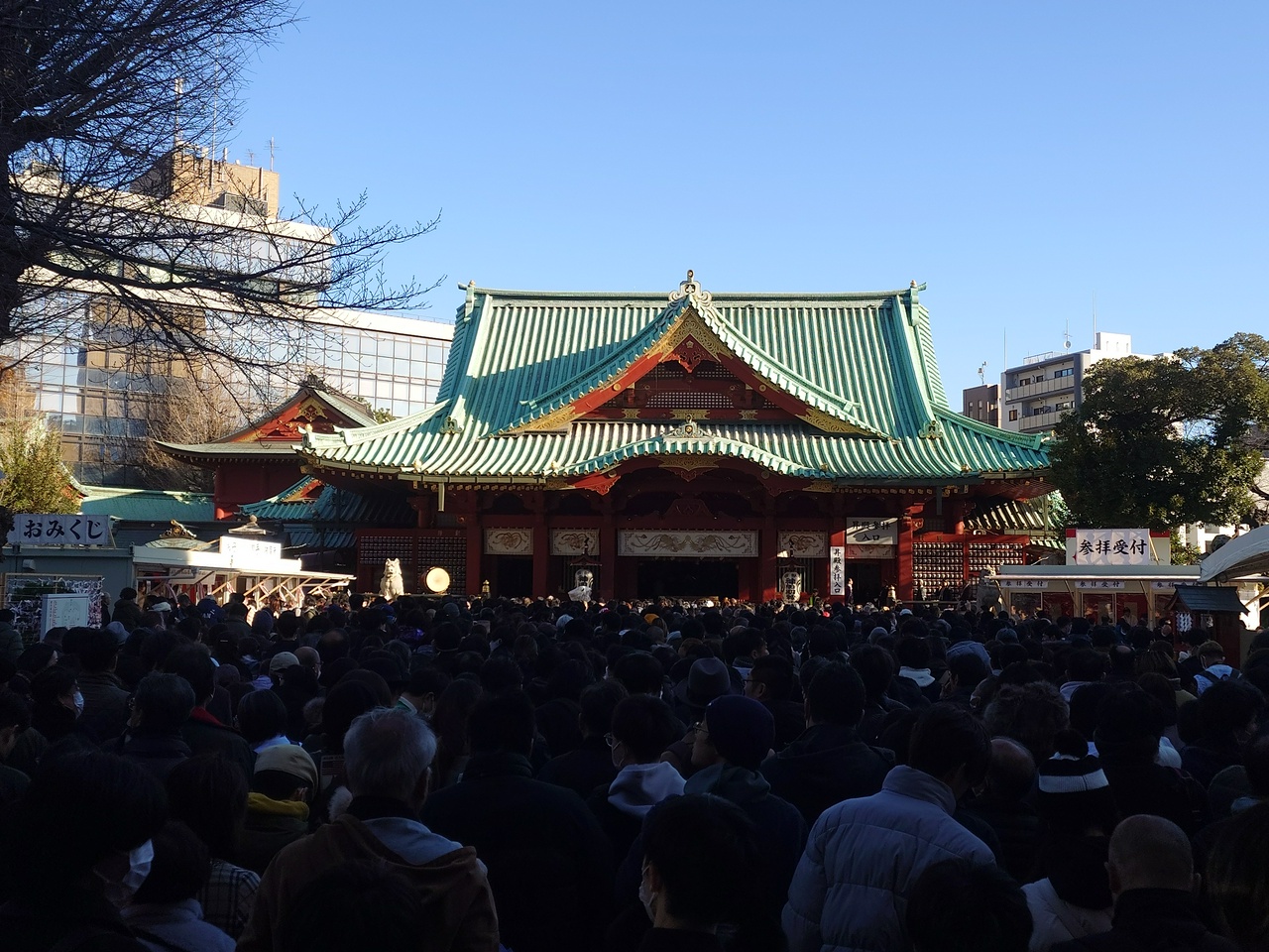 神田明神で初詣（2024年元日撮影）