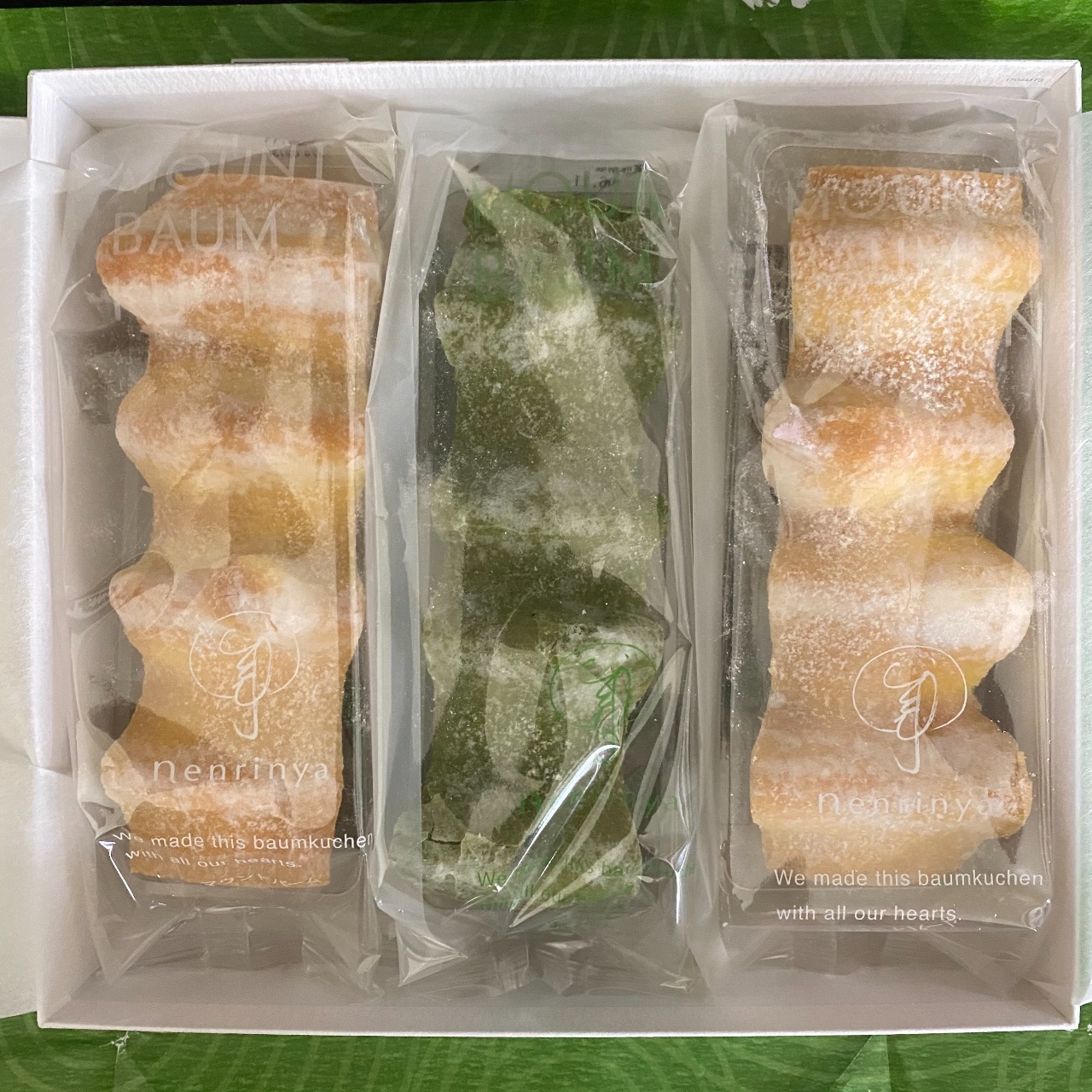 ねんりん家「季節限定 マウントバーム 詰合せ 3本入」（その3）