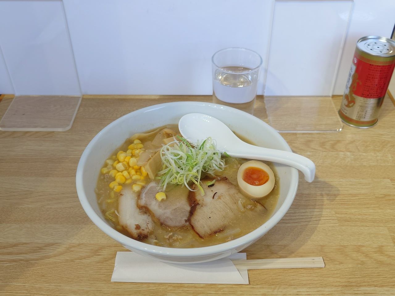 麵屋大地・三種のチャーシュー食べ比べ  味噌ラーメン