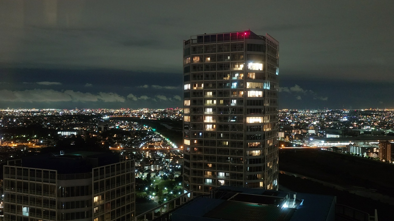 客室から南東方向を望む ＠ 二子玉川エクセルホテル東急