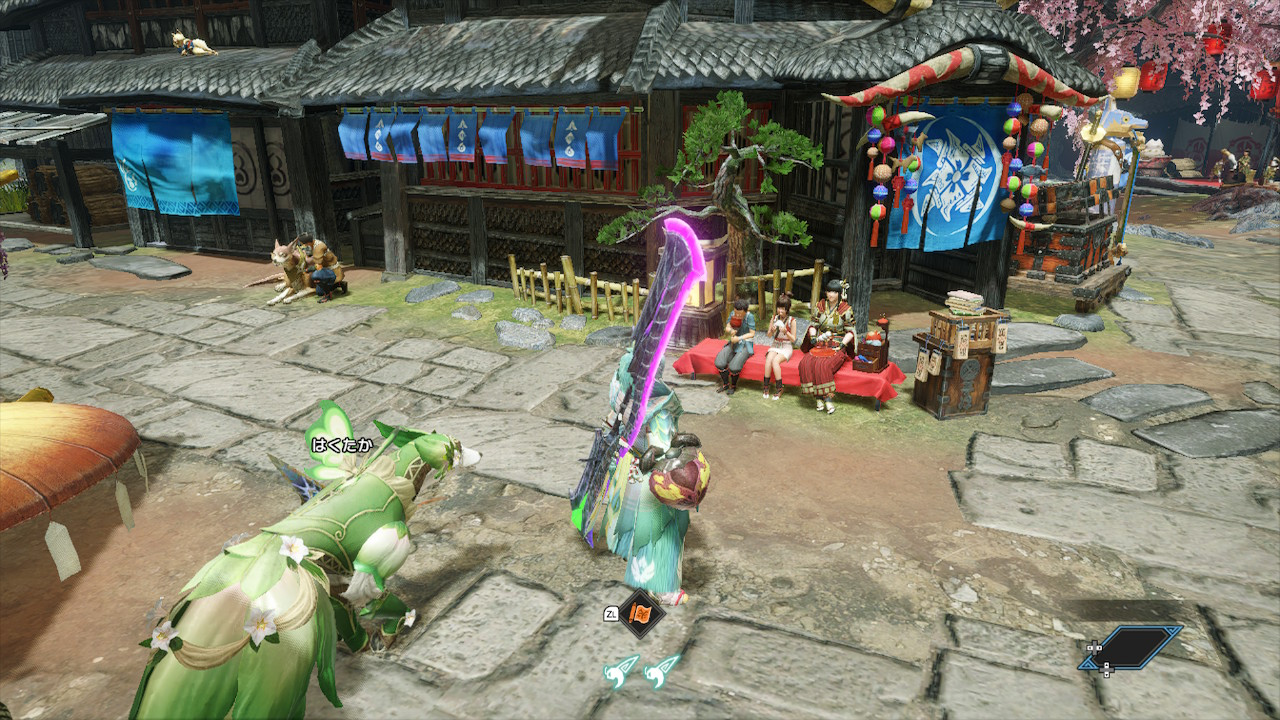 懇意にしてくれたヒノエ嬢ともお別れ