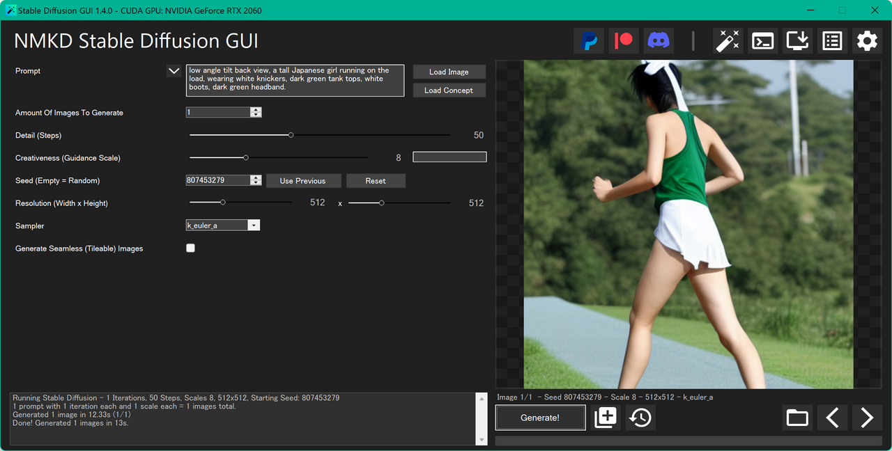 NMKD Stable Diffusion GUI