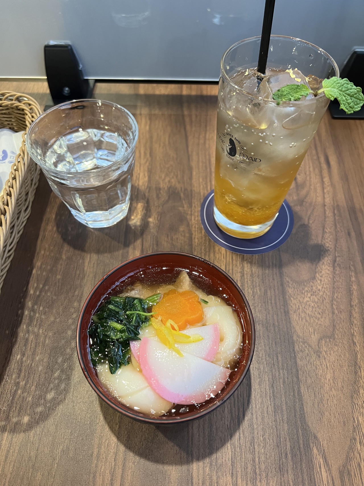 関東風雑煮とキラキラゆずジンジャー