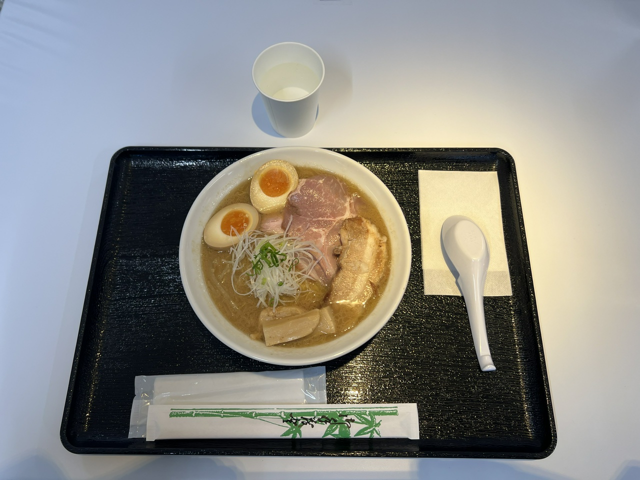 麺屋あさひ「スペシャルトッピング味噌ラーメン」 ＠ぐるめぐり冬の大北海道展