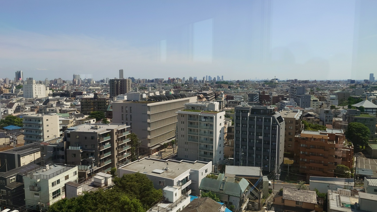 東棟10階展望ロビーからの眺め（その2）