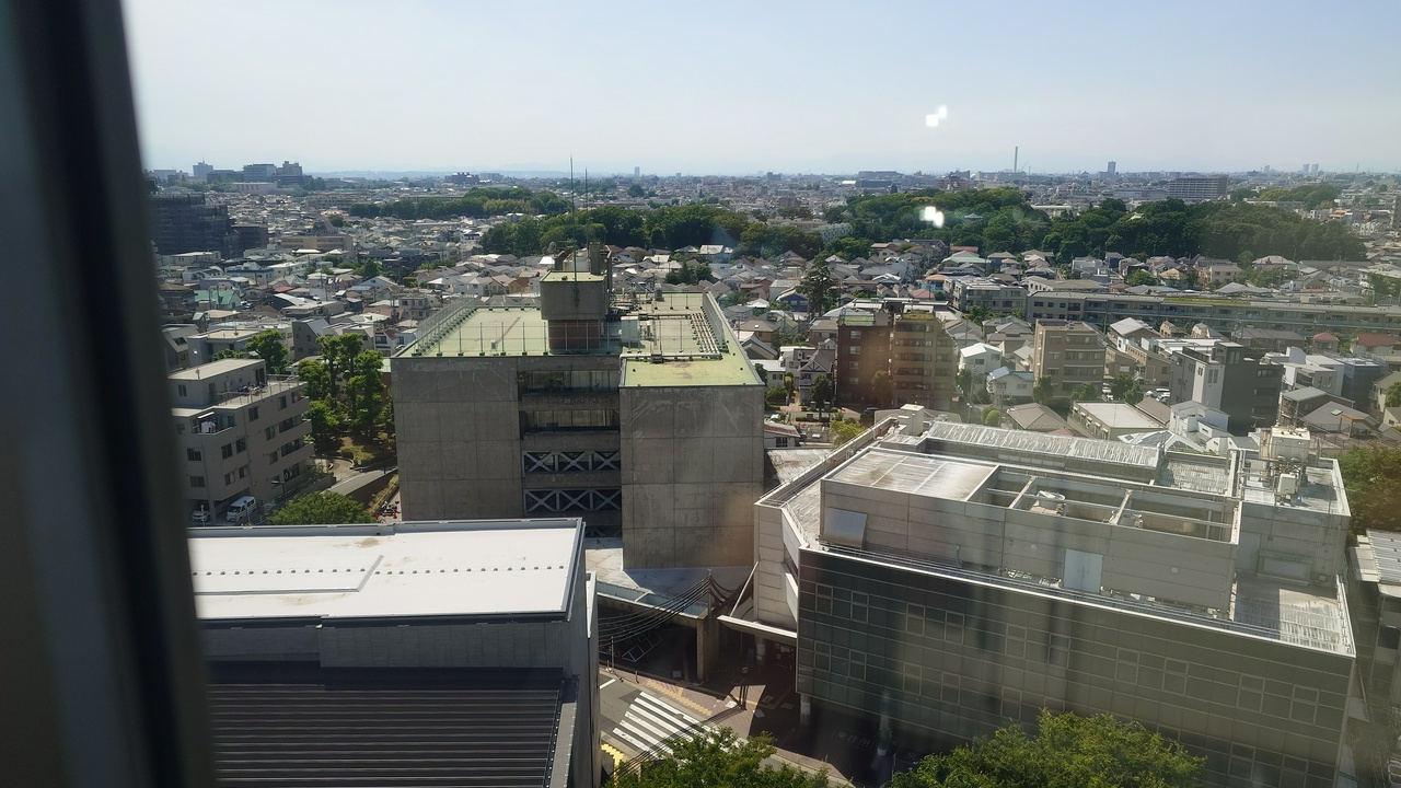 東棟10階展望ロビーからの眺め（その1）