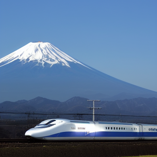 Shinkansen and Mt.FUji