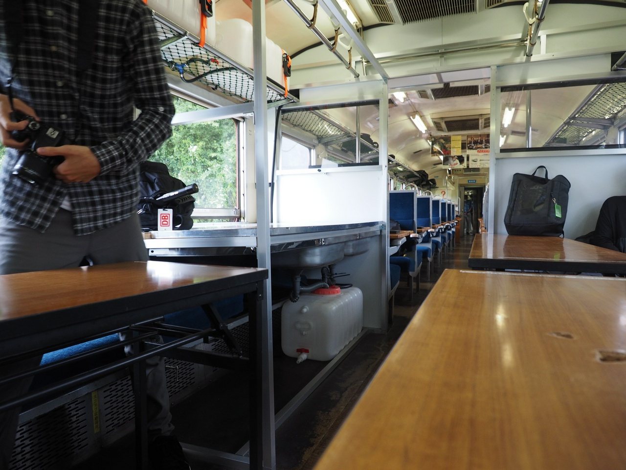 いすみ鉄道キハ28車内を無理矢理撮影