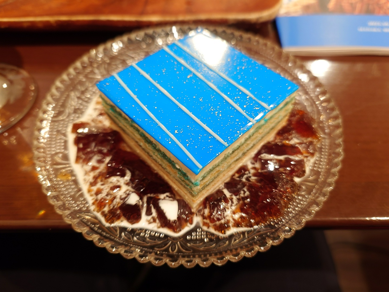 デザートメニュー「かなでよう！アンサンブルー」